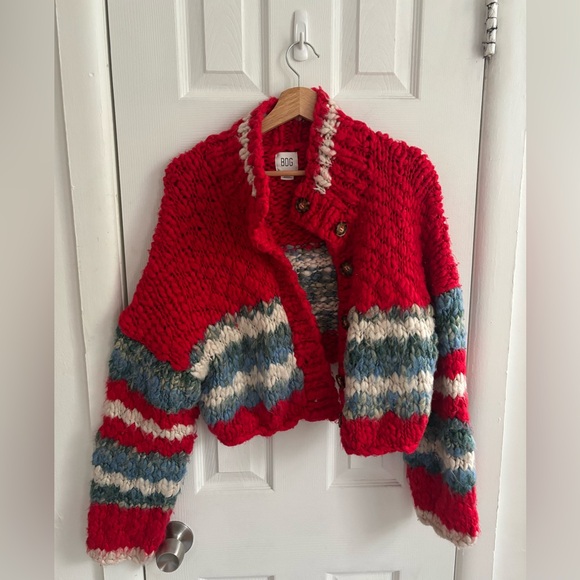Urban Outfitters BDG Kinley Cropped Cardigan - Picture 1 of 5